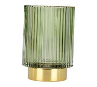 minkissy Elegant Glass Pen Brush Bucket Makeup Brush Holder Makeup Cosmetic Jars