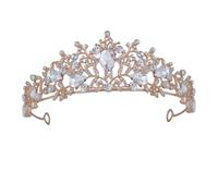 minkissy Elegant Rhinestone Bride Tiara for Women Crown Headband for Weddings Birthday Parties and Special Occasions Durable and Comfortable Adult Hair Accessory