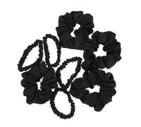 minkissy Elegant Silk Hair Bands Ponytail Holders 8 Pack Elastics Quick and Easy to Fix for Daily Outfits