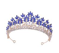 minkissy Elegant Wedding Tiara with Crystal Bridal Headpiece for Women Bridal Decorations