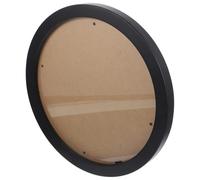 minkissy Embroidery Frame Embroidery Hoop Frame Black Resin Iron Wood Multi-use Decoration Simple Chic Style Teacher Appreciation Office Wall Display