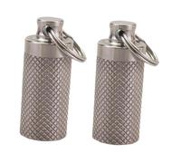 minkissy Emergency Container Set 2X Mini Holder Case Waterproof Storage for Fishing Line