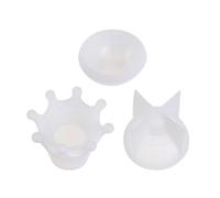 minkissy Epoxy Trinket Box Moulds Small Size Random Color for Easy Carry and Storage Silicone Shaped Easy to Demold 2pcs Silicone Shaped for Jewelry Storage for Home Craft Projects