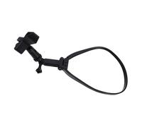 minkissy Ergonomic Neck Microphone Holder Portable Mic Clip for Magician Performances Outdoor Events Stable Grip Lightweight Detachable Mic Hanger for Singing Guitar Hosting