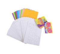 minkissy EVA Foam Art Sticker Craft Kit for DIY Animal Activity with Bright Colors Easy Setup Educational and Interactive Learning for Preschoolers and Group Projects