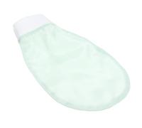 minkissy Exfoliating Mud Bath Towel Body Scrubber for Back Reusable Double Sided Shower Mitt Natural Rayon Loofah Bath Foaming Glove for Neck Shoulders Feet Silk