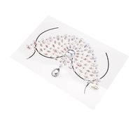 minkissy Face Diamond Jewelry Face Gems Stick Body Breast Jewels Decor for Festival Carnival Makeup Gems Stickers Eye Body Jewels