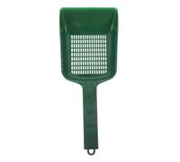 minkissy Fish Tank Water and Sand Shovel Reusable Plastic Aquarium Cleaner Multifunctional Handheld Scooper for Gravel and Fine Litter