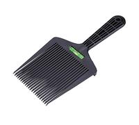 Minkissy Flat Top Comb Wide Hair Comb Professional Barber Hair Cutting Comb Hairdressing Styling Tool for Home Salon Supplies (Black)