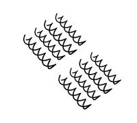 minkissy Flexible Spiral Hair Clips Set of 8 Large Hairpin Stick for Hair Bun No Crease Clips for Styling