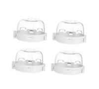 minkissy Gas Stove Knob Covers, in Most Hobs and Ovens Suitable for 4pcs Child Safety Guard Made of Sturdy Abs Material Protect Children and Pets Oven and Stove Knobs Kitchen Safety