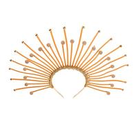minkissy Goddess Headband Elegant Spikes for Parties and Festivals Unique Mythological Design to Elevate Your Look and Secure Your Hairstyle