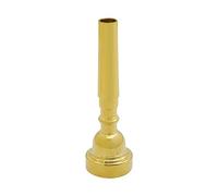 minkissy Gold Silver Trumpet Mouthpiece for Beginners Musical Instrument Replacement Durable and Elegant Design for Standard Trumpets for Intermediate Players