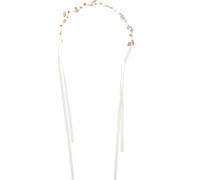 minkissy Golden Leaf Floral Bridal Headband for Women, Wedding Hair Accessory, Lightweight Bridal Headpiece Suitable for Brides and Wedding Guests