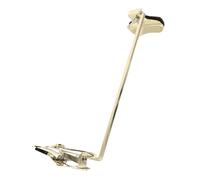 minkissy Golden Saxophone Lyre Clip Sturdy Sheet Music Holder for Alto Tenor Saxophone Marching Band with Quick Angle Adjustment Portable Music Stand