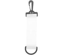 minkissy Golf Gloves Holder with Sticky Hanger for Easy Hanging and Protection, Portable Plastic and Cloth Glove Holder Suitable for Golf Bags and Other Places, White Sports Equipment