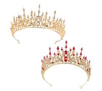 minkissy Gorgeous Wedding Crown Rhinestones Bridal Tiara Fashion Accessories Perfect for Engagement