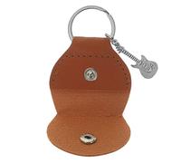 minkissy Guitar Pick Case Keychain Unique PU Picks Holder for Musicians Durable and Lightweight and Music Enthusiasts