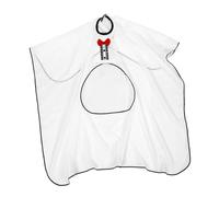 minkissy Hairdressing Gown Cape for Adults Lightweight Barber Cape Elastic Neckline Professional Hair Cutting Apron for Stylists and Makeup Artists Versatile Hairdressing Tool