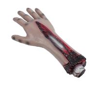minkissy Halloween Decoration Bloody Severed Hand Creepy Halloween Hands Halloween s Hand Body Parts Halloween Props Halloween Hands Creepy Halloween Party Decorations Scary Fake Arm Pu