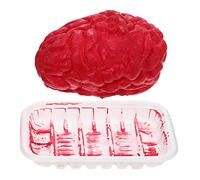 minkissy Halloween Fake Prop Wear Resistant Plastic Body Organ Decoration Lightweight Simulated Anatomy for Halloween Party and Horror Theme Decor