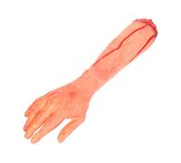 minkissy Halloween Severed Hand Prop Realistic Artificial Body Part for Haunted House Decoration Vinyl Material for Prank Parties and Ghost Houses Hyper Realistic Halloween Terror Prop