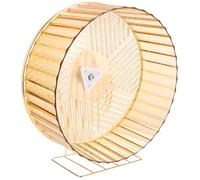 minkissy Hamster Running Wheel Household Exercise Wheel with Stable Stand 12 Inch for Small Pets Like Hedgehogs and Rats Random Color