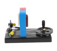 minkissy Hand Cranked Dc Electric Generator Portable Science Experiment Kit DIY Dynamo Teaching Equipment for Electrical Circuit Learning and Practical Use