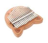 minkissy Handheld Kalimba Piano for Beginners Key Wooden Thumb Piano Portable Musical Instrument for Easy to Learn for Compact Design for
