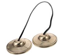minkissy Handmade Copper Cymbals Bell for Yoga and Meditation Traditional Tibetan Sound Bell Durable Music Instrument for Mindfulness and Sound Therapy for Beginners and Experienced