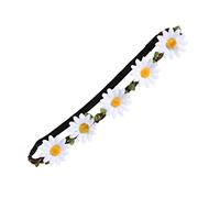 minkissy Hawaiian Sunflower Wreath Bohemia Headband Set 5pcs Flower Hair Accessories for Party
