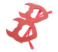 minkissy Heart Shaped Glasses with Devil Horn Headband for Valentine's Day Weddings and Bachelorette Parties Fun and Festive Photo Booth Accessories Comfortable Fit Versatile Decorations