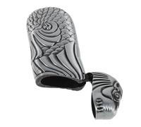 minkissy Heavy Duty Mini Lighter Case with 3d Fish Scale Pattern, Explosion-proof Flip Top Hard Cover for J5 Mini Pocket Lighter, Kitchen and Grill Use, Valentine’s Day Gift for Boyfriend