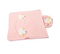 minkissy Hooded Boy Girl Bathrobe Boy Girl Bath Towel Soft Gentle Quick Dry Princess Crown Star Design Robes