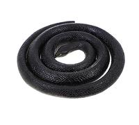 minkissy Huge Realistic Rubber Snake Prank Prop for Halloween Scary Decor and Movie Scenes Soft Flexible Fake Cobra Model for Party Tricks and Home Decoration