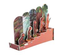 minkissy Human Evolution Model Puzzle for Stem Educational Enhancing Logical Reasoning Dexterity Engaging Biological Science Activity for Young Learners Fun Informative Human Body Puzzle
