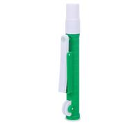 minkissy immunology lab pipette transfer pipettes for biochemistry lab, green plastic manual liquid dispenser with fine volume adjustment, ergonomic comfort and chemical resistance for