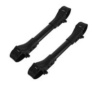 minkissy Infant Stroller Connector 2pcs, Adjustable Aluminum Twin Prams Connectors for Double and Tandem Pushchairs, Suitable for Baby-Sitting and Park Use, Black