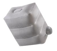 minkissy Inflatable Air Footrest for Airplane Travel Under Desk Use, Adjustable Height PVC Foot Rest Pillow Designed to Reduce Leg Swelling