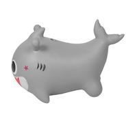 minkissy Inflatable Bouncy Animal Shark Ride Thickened and Enlarged Jumping Horse Bouncer Sturdy Support for Indoor Outdoor Play Fun Balance and Coordination Development Gift for Boys
