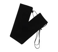 minkissy Instrument Single and Wind Commuting Carrying for Electric Instruments Black Drawstring Recorder Bag with Shoulder Strap, Cloth Plastic Construction Organising to Music