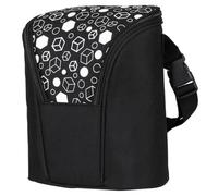 minkissy Insulated Bottle Cooler Bag for Moms Portable Milk Bottle Storage Pouch Waterproof Aluminum Fabric for Travel and On-The-Go Feeding