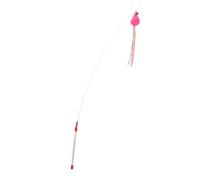 minkissy Interactive Cat Toy Teaser Wand Wire Mouse Cartoon Design Ribbon for Indoor Cats Promotes Mental Stimulation