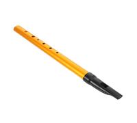 minkissy Irish Whistle Key of D Aluminum Alloy Tin Flute for Beginners Traditional Irish Whistle with Recorder Mouthpiece and Cloth Bag for Folk Music Practice