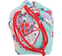 minkissy Japanese Kimono Drawstring Pouch Bag with Enough Capacity for Cosmetics Jewelry Cell Phone and Accessories Easy to Open and Close Compact Design for Random Color