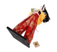 minkissy Japanese Samurai Doll Traditional Japanese Style Home Decor Artware Decorative Ornament for Samurai and Ninja Culture Enthusiasts