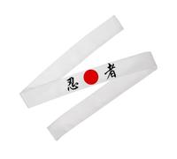 minkissy Japanese Samurai Headband Authentic Karate Training Bandana for Chefs Ninjas Parties Durable Design Easy to Wear Multi Functional Use
