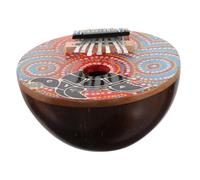 minkissy Kalimba Piano Stylish Thumb Piano with Random Color Design Musical Instrument for Beginners Ethereal Sounds for Creating Beautiful Melodies Random Color