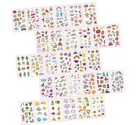 minkissy Kawaii Body Stickers 60pcs Waterproof Temporary Stickers for Girls Cute Removable Decals for Scrapbooking DIY and Decorative Use