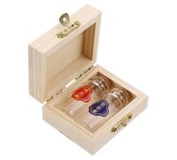 minkissy Keepsake Box with Wooden Organizer for First Haircut and Umbilical Cord Storage Spacious Memory Case for Newborn Hair and Precious Mementos Elegant Minimalist Design for Shower
